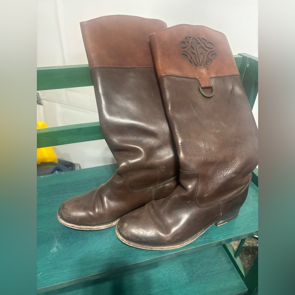 Women’s Frye Leather Riding Boots
